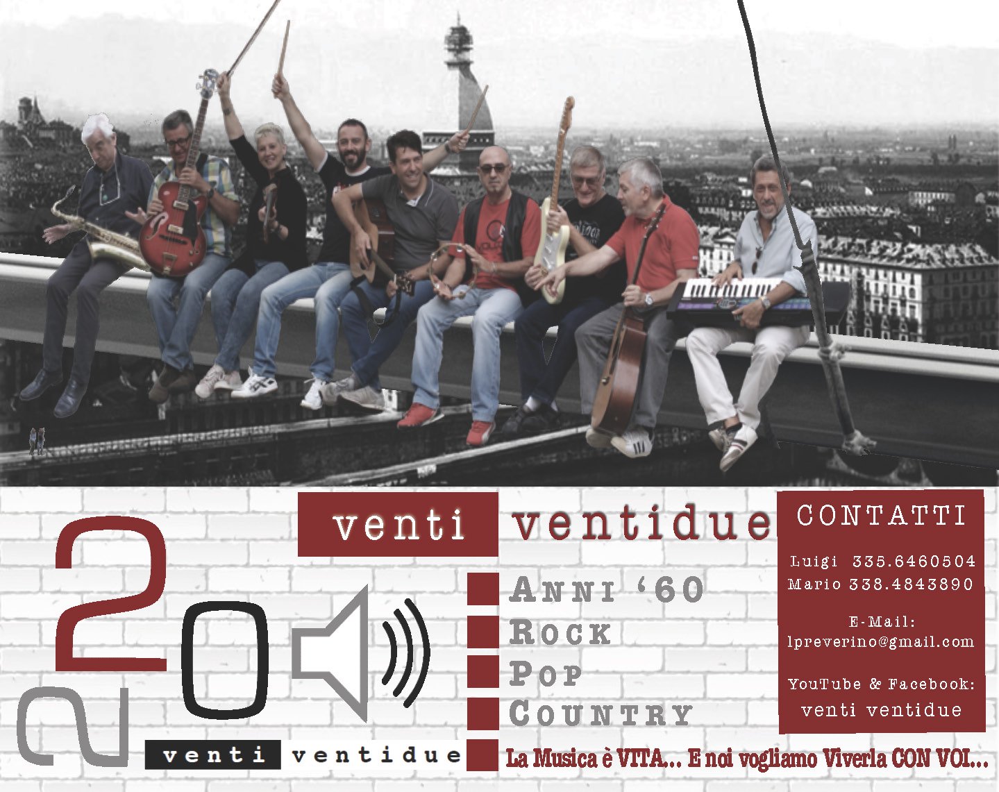 Venti Ventidue: armonia e passione pop-rock a SBAF 2026