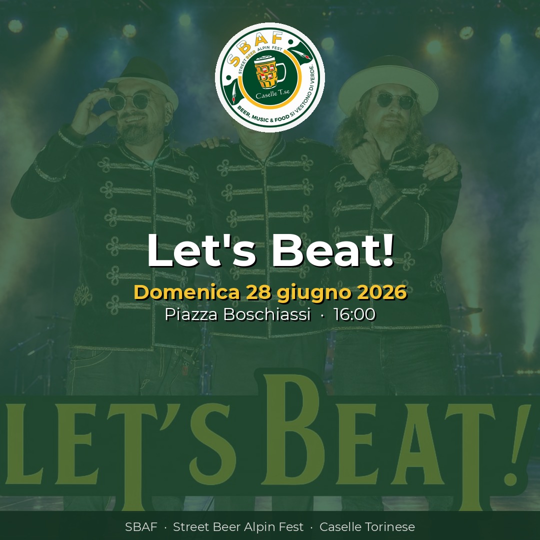 Let’s Beat! – The Acoustic Beatles allo SBAF 2026